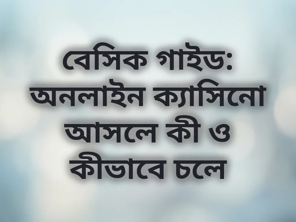 বেসিক গাইড
